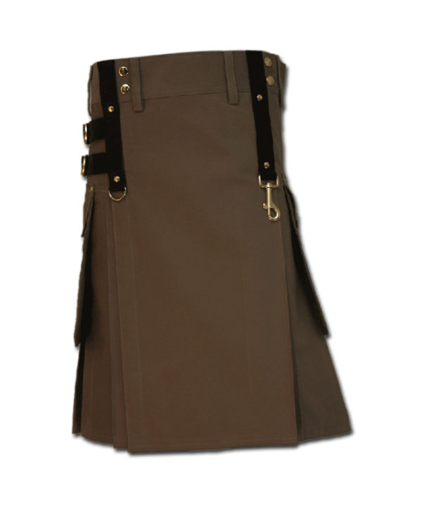 Aesthetic Kilt for Steam Punk brown 1