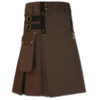 Aesthetic Kilt for Steam Punk brown