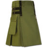 Aesthetic Kilt for SteamPunk green