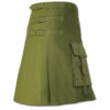 Brutal Grace Kilt for Active Men green