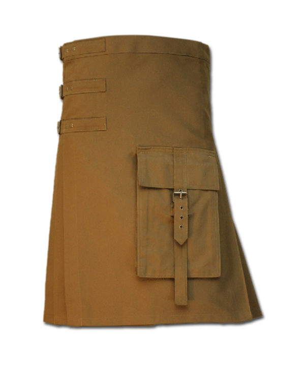 Brutal Grace Kilt for Active Men sand 1