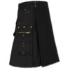 Gothic Kilt for Steampunk black