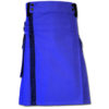 Net Pocket Kilt for Working Men blue