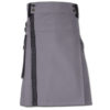 Net Pocket Kilt for Working Men purple