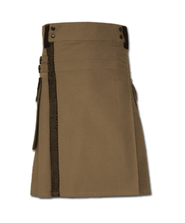 Net Pocket Kilt for Working Men sand 5