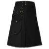 Utility Kilt for Decent men black