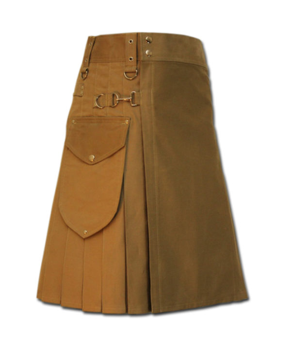 Utility Kilt for Decent men sand 1