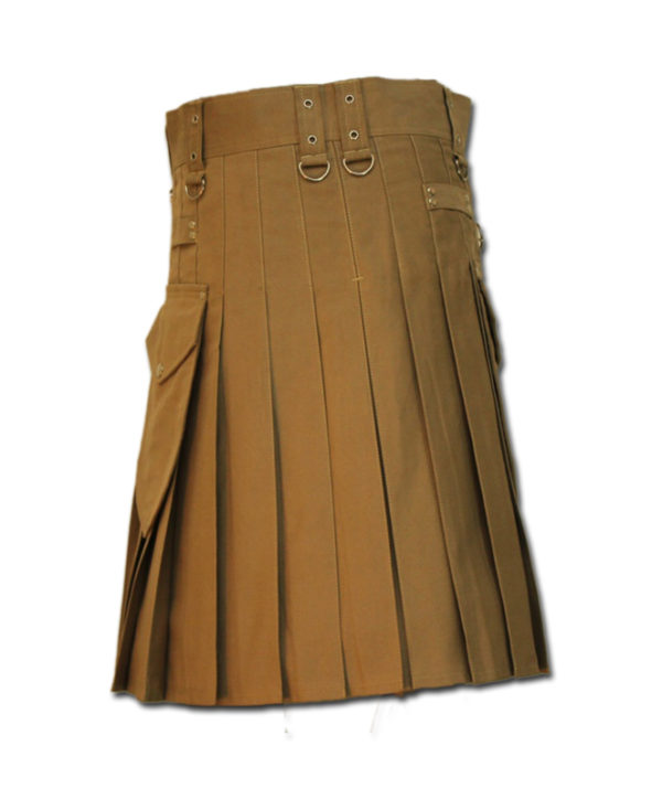 Utility Kilt for Decent men sand