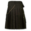 Black Denim Digital Fashion Kilt-2