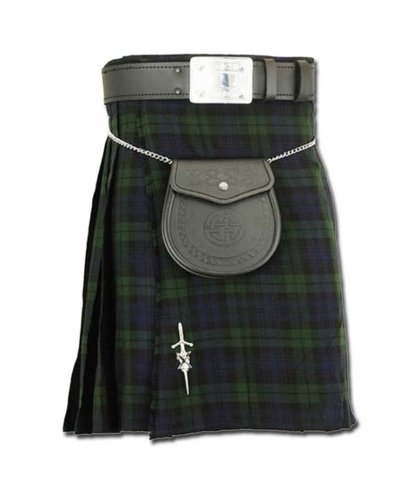 Black Watch Tartan Kilt-2