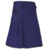 Casual Kilt for Every Men blue