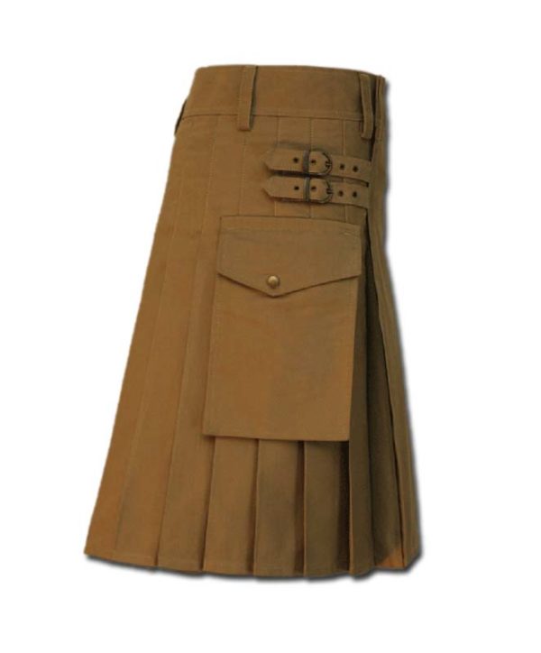 Casual Kilt for Every Men khaki 4