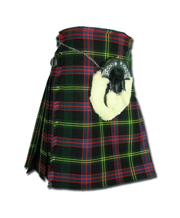 Decent Black Tartan Kilt-1