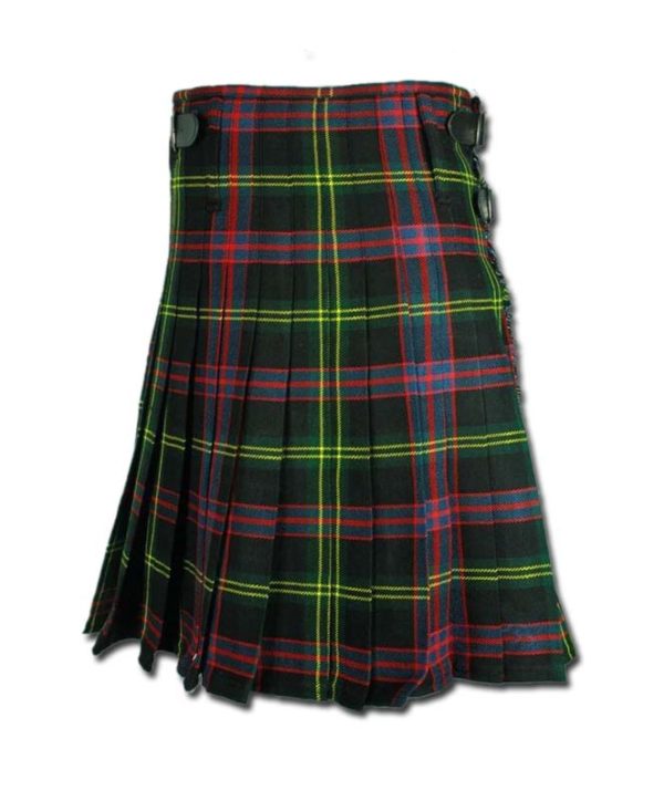 Decent Black Tartan Kilt-2