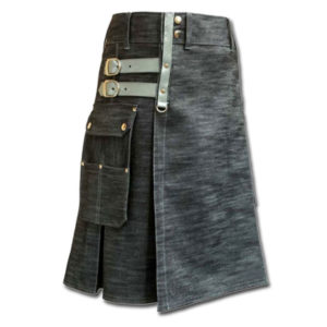 Denim Kilt for Stylish Men