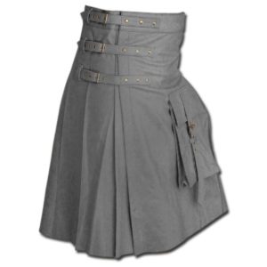 Fancy Fluttering Leather Kilt