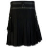 Fashion Kilt for Stylish Men black 3