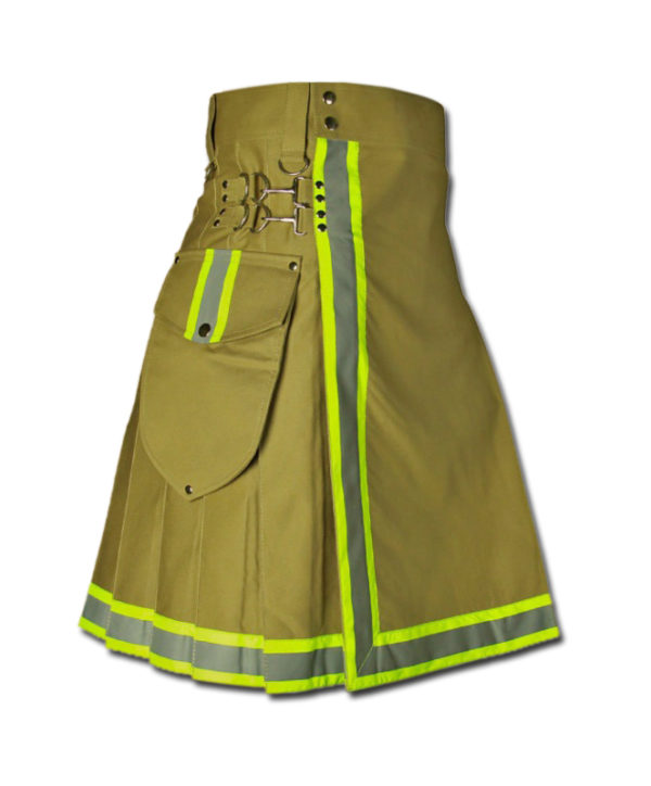 FireFighter High Visibility Kilt green1