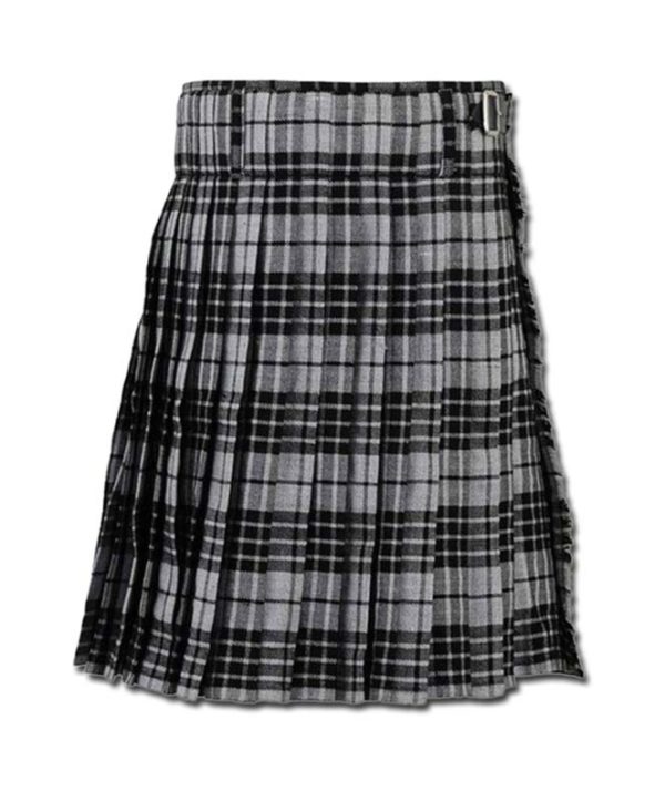 Gray Hamilton Tartan Kilt-3