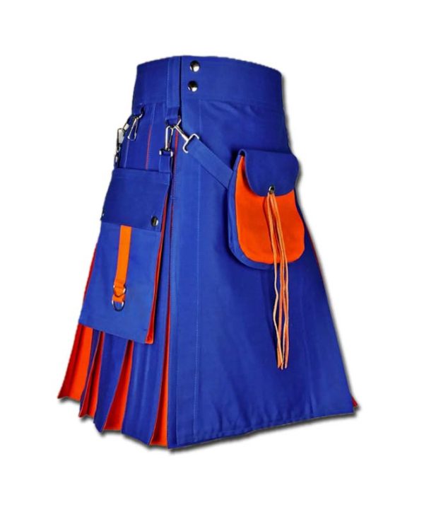 Hybrid Kilt With Sporran-blue