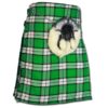 Longniddry Green Modern Tartan Kilt