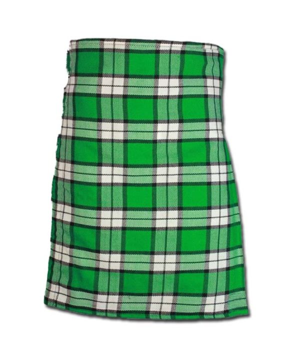 Longniddry Green Modern Tartan Kilt-2