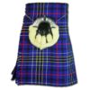 Modern Blue Tartan Kilt-2