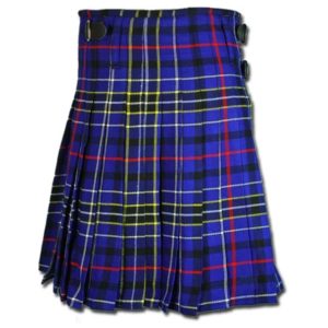 Modern Blue Tartan Kilt