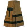 Modern Kilt For Active Men sand