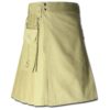 Running Kilt for Sports Men beige