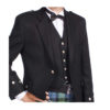 Argyle Jacket Black Barathea-3