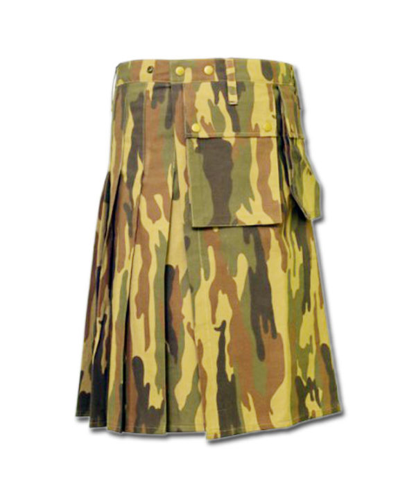 Camouflage Military Kilt-2