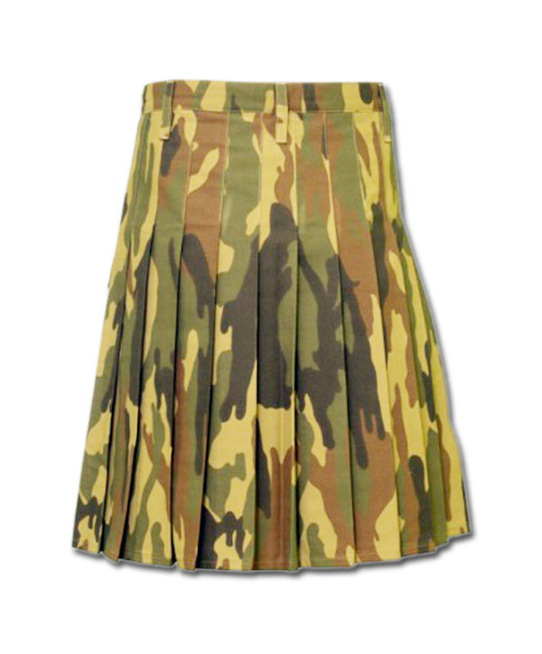 Camouflage Military Kilt-4