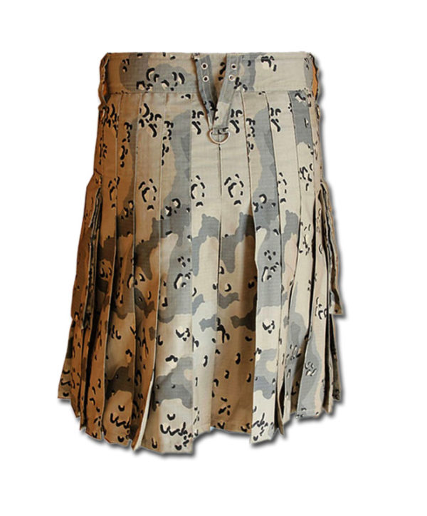 Desert Camo Utility Kilt-3