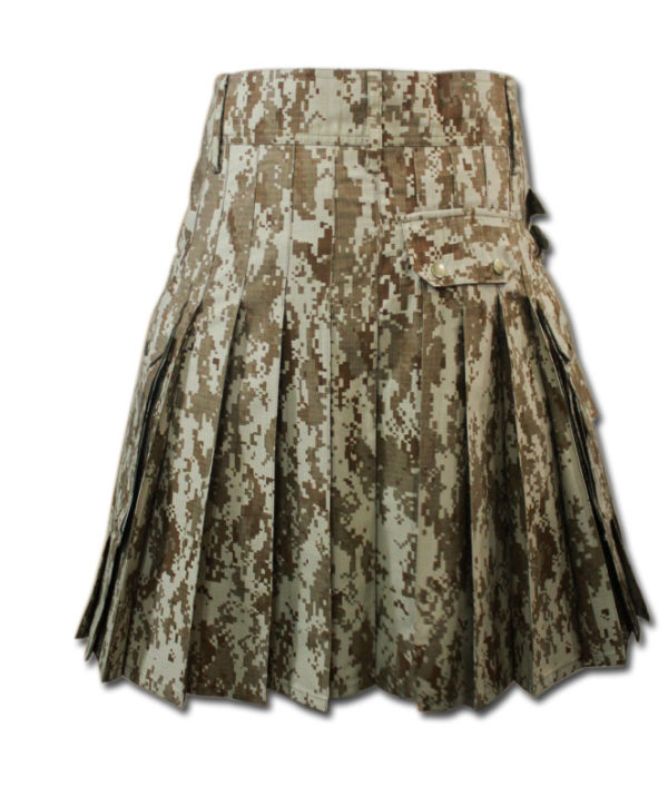 Desert Digital Camo kilt-1