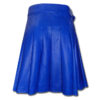 Leather Kilt-blue 2