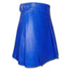 Leather Kilt-blue 3