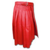 Leather Kilt-red 2