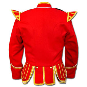 Red Highland Drummer Doublet jacket