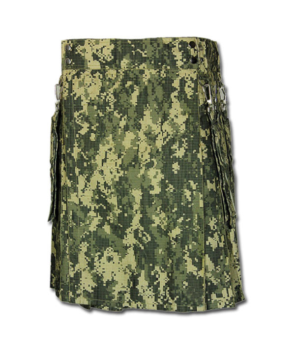 Sage Digital Camo Kilt-3