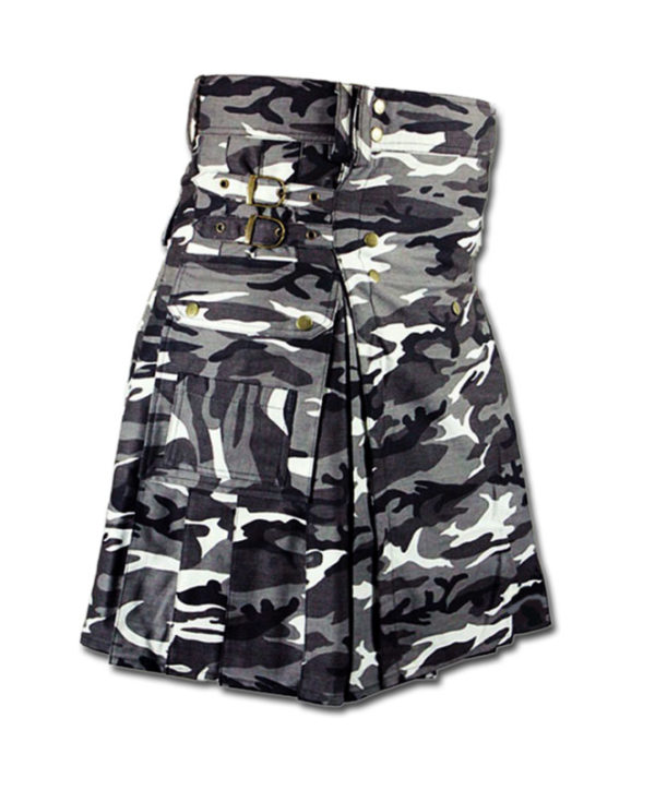 Urban Camo Utility Kilt-1