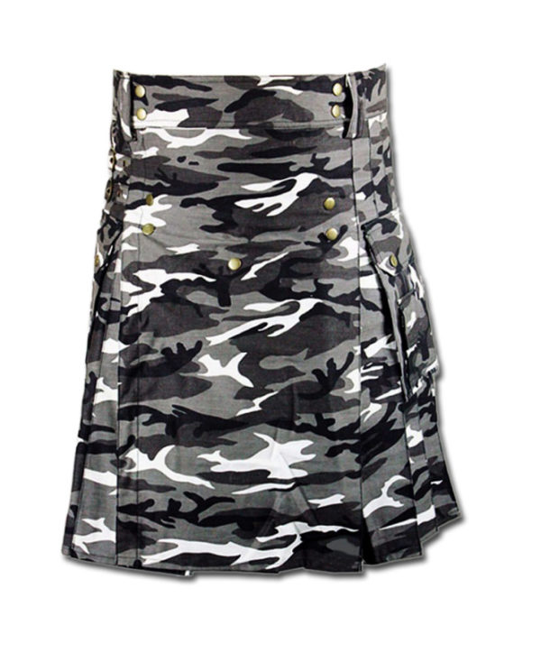 Urban Camo Utility Kilt-2