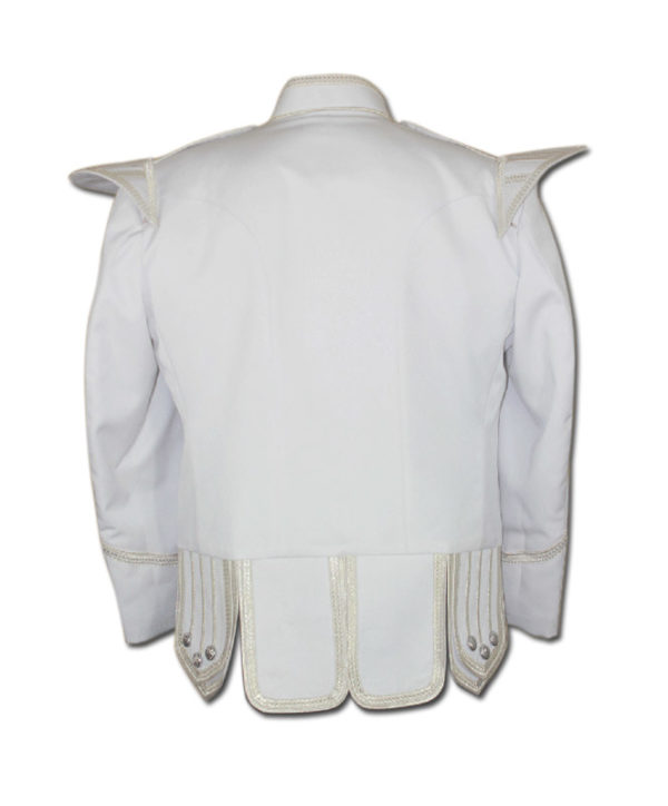 White Drummer Doublet Jacket-2