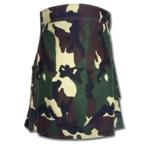 Woodland Camouflage Royal Kilt