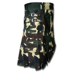 Woodland Camouflage Royal Kilt