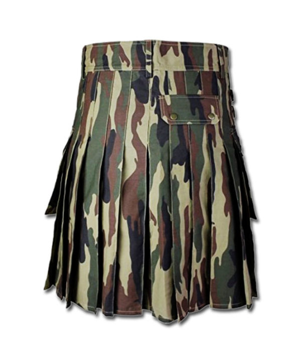 Woodland Tactical Duty Kilt-1