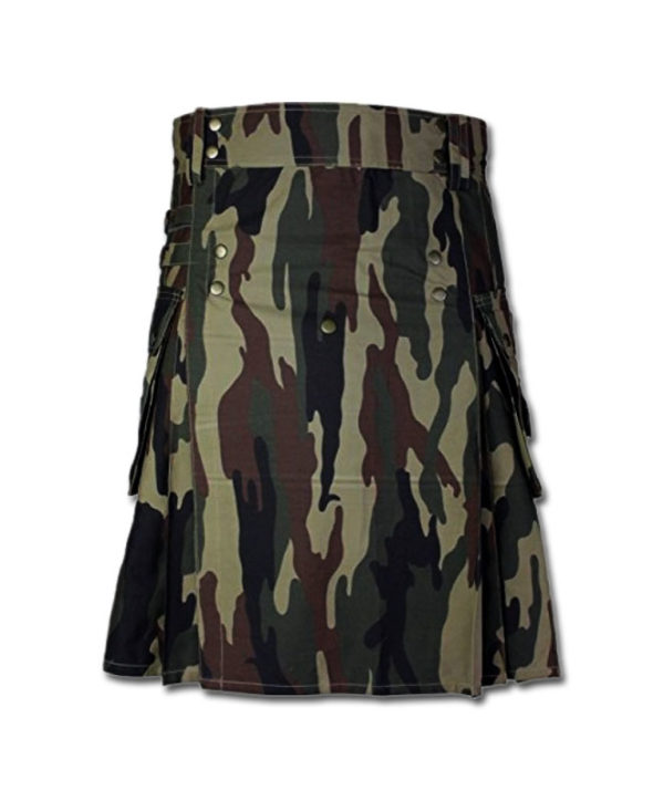 Woodland Tactical Duty Kilt-2