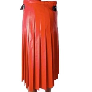 Ladies Leather Gladiator Tailor Kilt