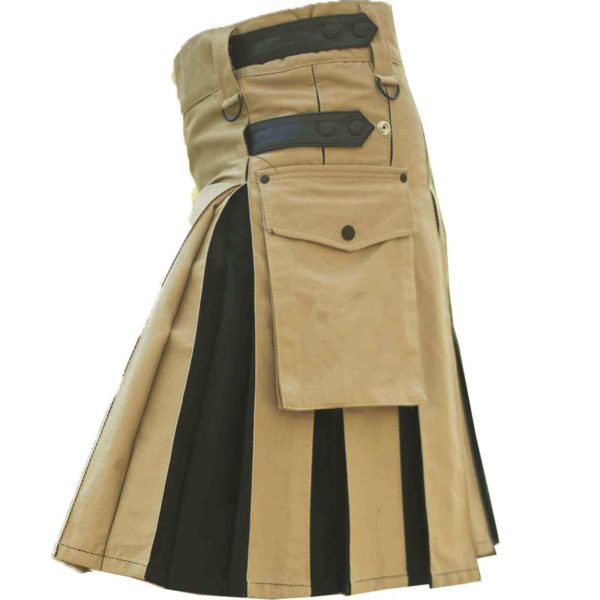 Beige-Black-Hybrid-Kilt-3