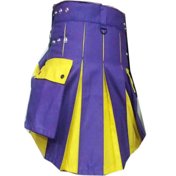 Blue-Yellow-hybrid-Utility-Kilt-back-5